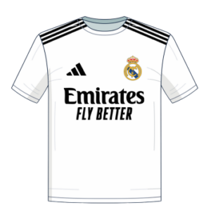 Real Madrid FC Jersey 2025