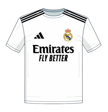 Real Madrid FC Jersey 2025